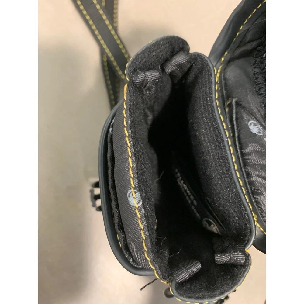 BodyGlove Pouch Bag Unisex Small Gray Yellow Utility Crossbody Techwear Gorpcore